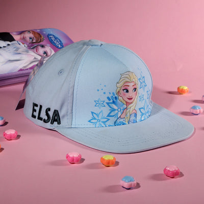Disney Frozen Elsa Official Licensed Kids Cap | Light Blue Princess Baseball Hat