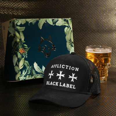 Vulpera Black Affliction Trucker Cap – Black Label Edition