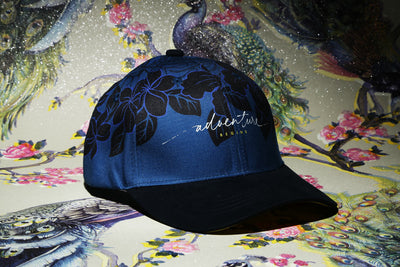 Vulpera Midnight Flora Baseball Cap | Premium Floral Streetwear Cap