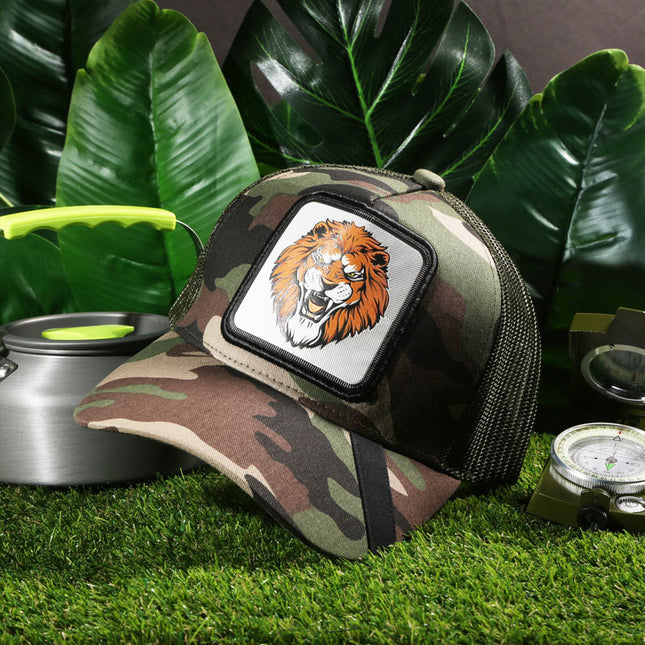 Vulpera Vintage Roadster Heritage Trucker Cap | Retro Car Snapback Cap