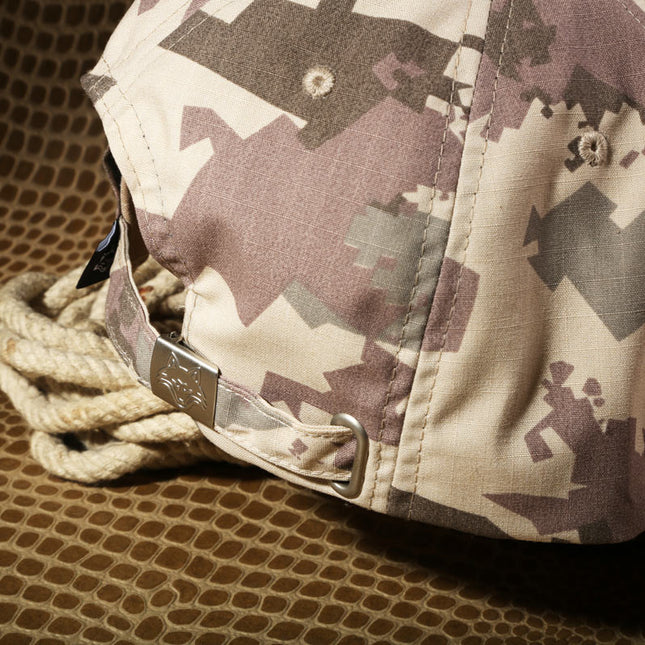 VULPERA Desert Camo Baseball Cap | Premium Tactical Cotton Streetwear Hat