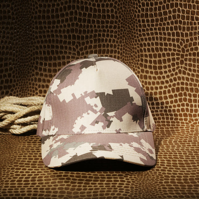 VULPERA Desert Camo Baseball Cap | Premium Tactical Cotton Streetwear Hat