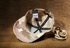 VULPERA Desert Camo Baseball Cap | Premium Tactical Cotton Streetwear Hat