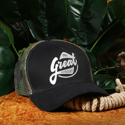 Vulpera Great Outdoors Trucker Cap – Adventure Edition Outdoors Cap - 275+ GSM Cotton Twill