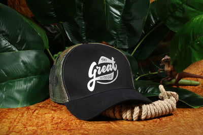 Vulpera Great Outdoors Trucker Cap – Adventure Edition Outdoors Cap - 275+ GSM Cotton Twill