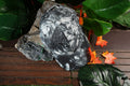 Vulpera Monochrome Swirl Premium Baseball Cap | Black & White Tie-Dye