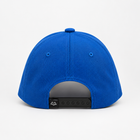 Vulpera Royal Crest Premium Baseball Cap | High-Density Silicone Logo | Royal Blue & White | Heavy Polyester 300+ GSM