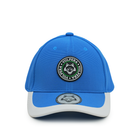 Vulpera Royal Crest Premium Baseball Cap | High-Density Silicone Logo | Royal Blue & White | Heavy Polyester 300+ GSM