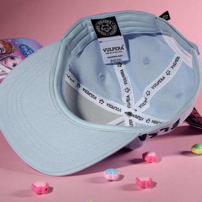 Disney Frozen Elsa Official Licensed Kids Cap | Light Blue Princess Baseball Hat