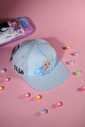 Disney Frozen Elsa Official Licensed Kids Cap | Light Blue Princess Baseball Hat