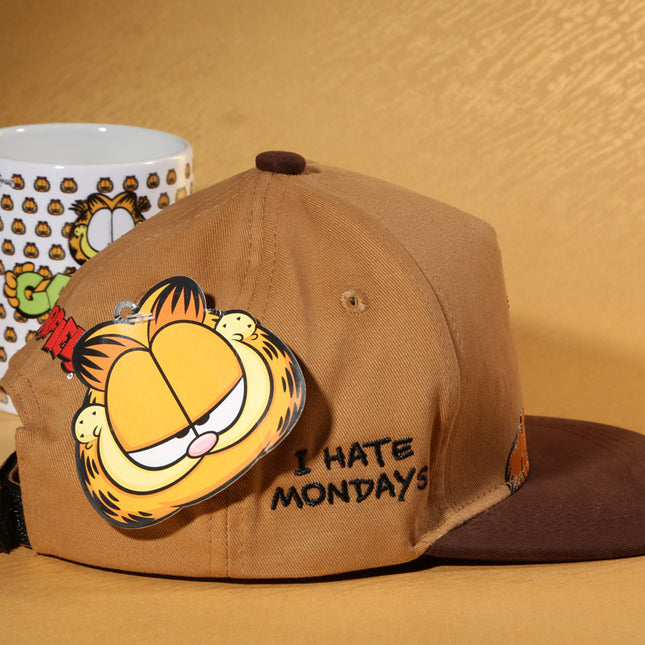 Vulpera x Garfield “I Hate Mondays” Premium Baseball Cap – Official Licensed Edition
