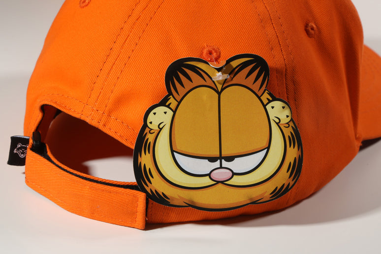 Vulpera x Garfield Official Premium Baseball Cap | Signature Orange | Licensed Garfield Design