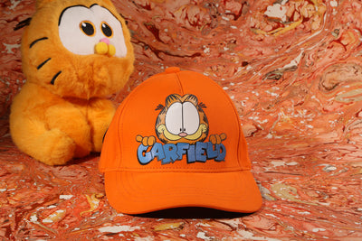 Vulpera x Garfield Official Premium Baseball Cap | Signature Orange | Licensed Garfield Design