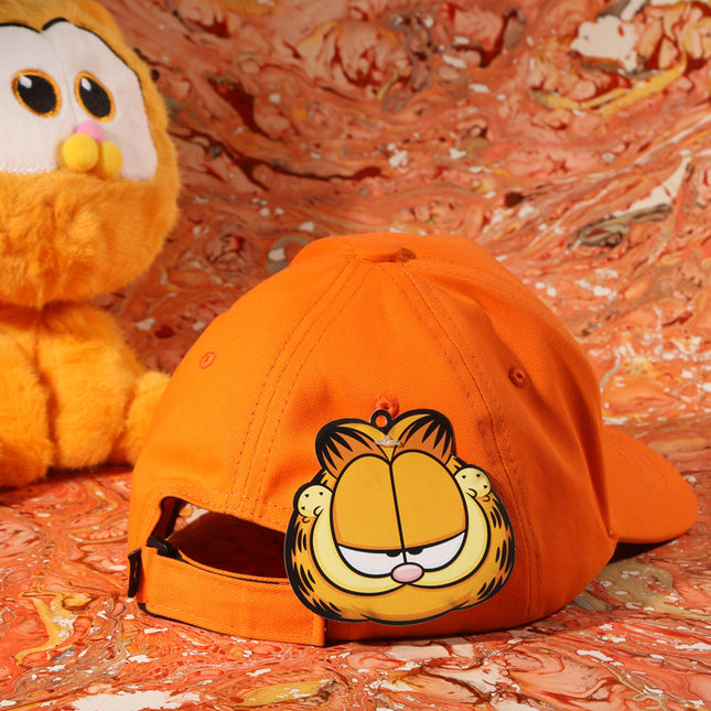 Vulpera x Garfield Official Premium Baseball Cap | Signature Orange | Licensed Garfield Design