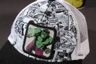 Vulpera x Marvel Hulk Smashframe Trucker Cap – Comic Panel Print | Premium Snapback