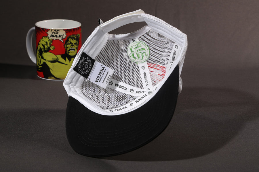 Vulpera x Marvel Hulk Smashframe Trucker Cap – Comic Panel Print | Premium Snapback