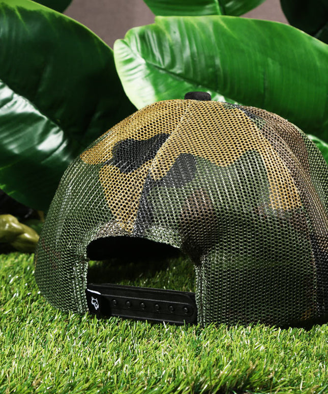 VULPERA Iron Fist Trucker Cap | Premium Mesh Streetwear & Gym Hat