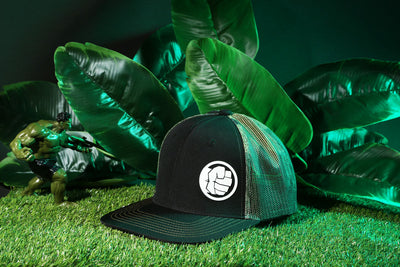 Vulpera X Marvel Hulk Iron Fist Trucker Cap | Premium Mesh Streetwear & Gym Hat