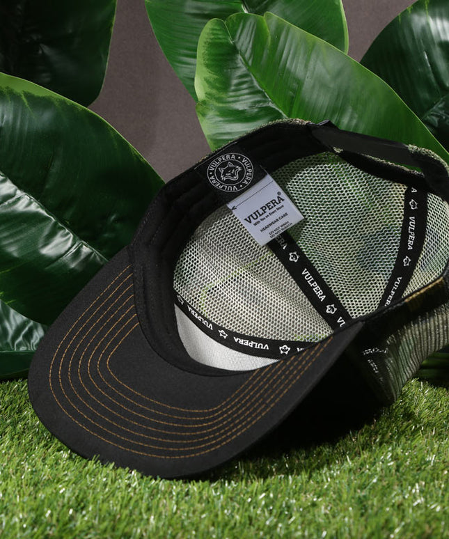 VULPERA Iron Fist Trucker Cap | Premium Mesh Streetwear & Gym Hat