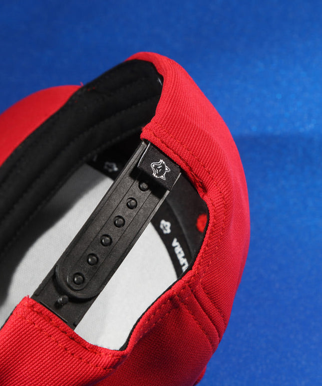 Vulpera x Marvel Iron Resolve Snapback Cap | Red Iron Man Premium Baseball Cap