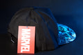 Marvel Avengers Official Licensed Baseball Cap with Comic Print Visor | Black Snapback Hat