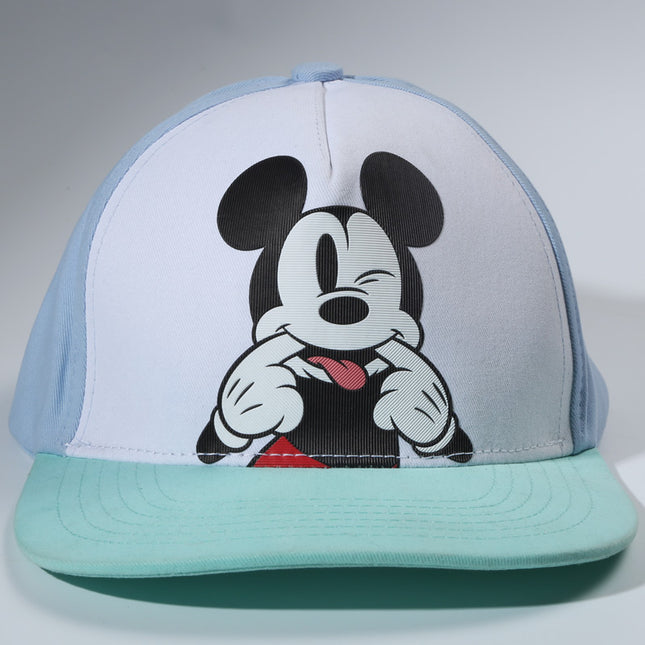 Vulpera x Disney Mickey Mischief Baseball Cap – Pastel Blue & Mint Street Edition