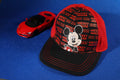 Vulpera x Disney Mickey Mouse Licensed Baseball Cap | Red Retro Print | Kids Cap