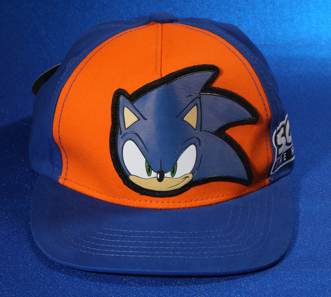 Vulpera x Licensed Sonic the Hedgehog Official Kids Premium Baseball Cap | Blue & Orange