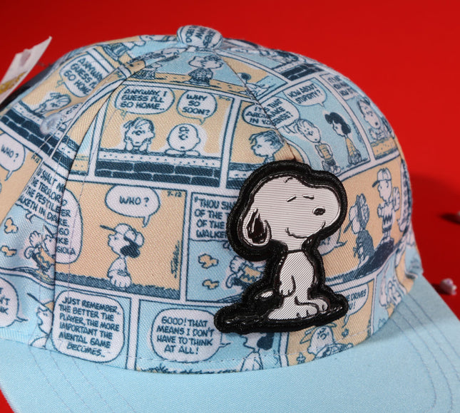 Vulpera Snoopy Comic Panel Baseball Cap – Premium Cotton Twill Streetwear