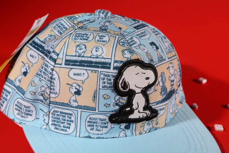 Vulpera Snoopy Comic Panel Baseball Cap – Premium Cotton Twill Streetwear