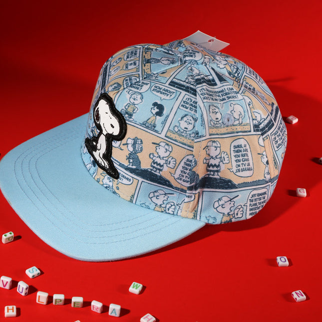 Vulpera Snoopy Comic Panel Baseball Cap – Premium Cotton Twill Streetwear
