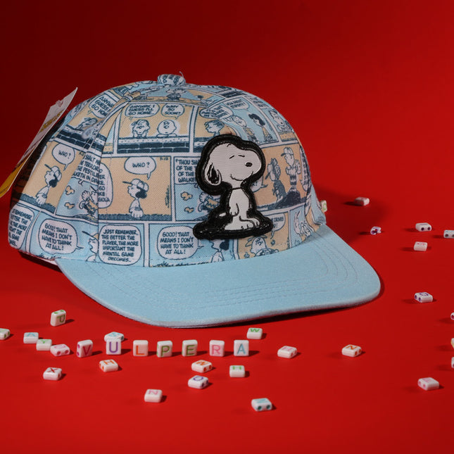 Vulpera Snoopy Comic Panel Baseball Cap – Premium Cotton Twill Streetwear