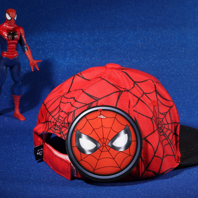Vulpera x Marvel Spider-Man Webstrike Kids Baseball Cap – Premium Cotton Twill