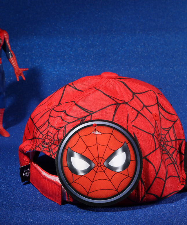 Vulpera x Marvel Spider-Man Webstrike Kids Baseball Cap – Premium Cotton Twill