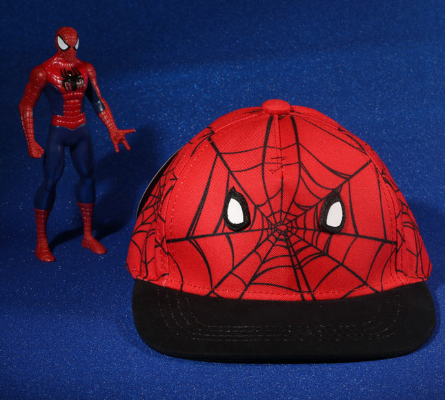 Vulpera x Marvel Spider-Man Webstrike Kids Baseball Cap – Premium Cotton Twill