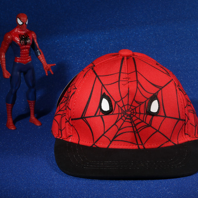 Vulpera x Marvel Spider-Man Webstrike Kids Baseball Cap – Premium Cotton Twill