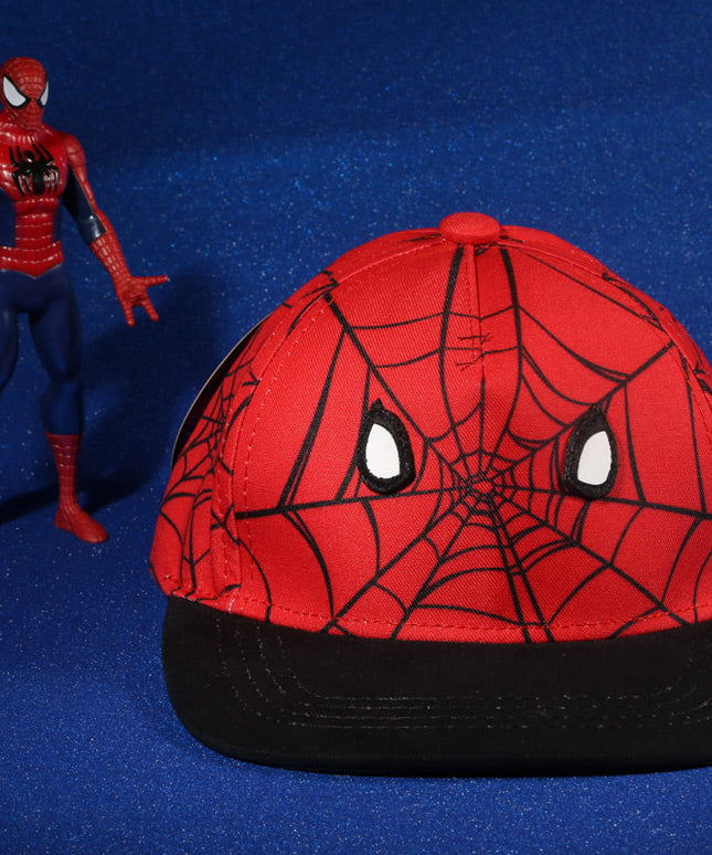 Vulpera x Marvel Spider-Man Webstrike Kids Baseball Cap – Premium Cotton Twill