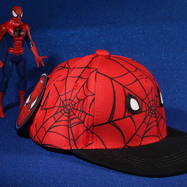 Vulpera x Marvel Spider-Man Webstrike Kids Baseball Cap – Premium Cotton Twill