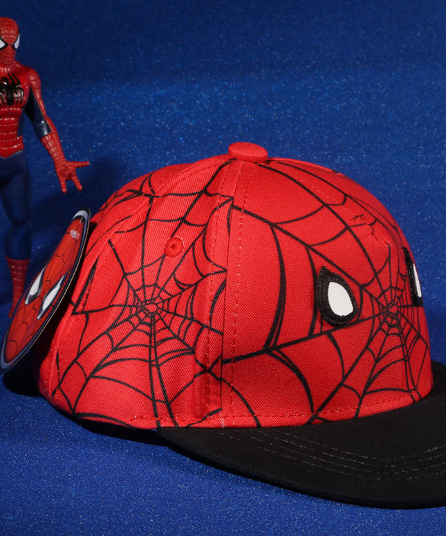 Vulpera x Marvel Spider-Man Webstrike Kids Baseball Cap – Premium Cotton Twill