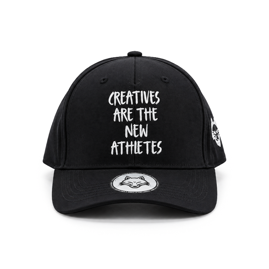Vulpera “Creatives Are the New Athletes” Premium Quote Cap – Creator Edition