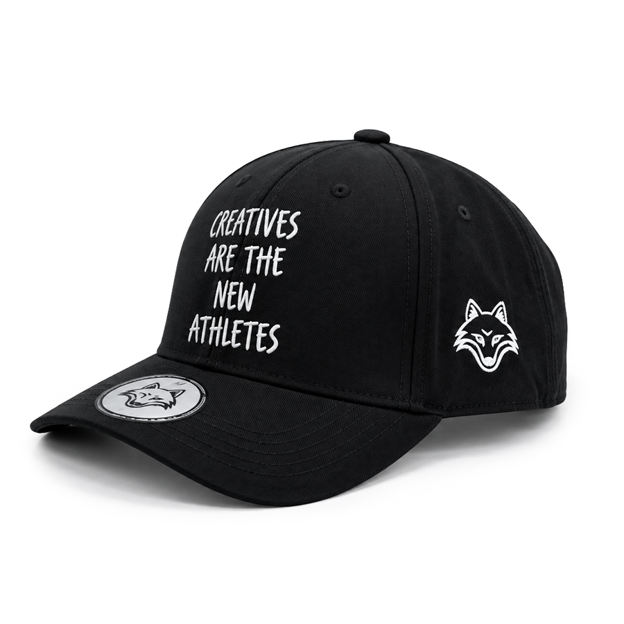 Vulpera “Creatives Are the New Athletes” Premium Quote Cap – Creator Edition