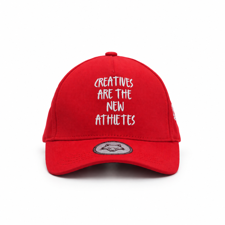 Vulpera “Creatives Are the New Athletes” Premium Quote Cap – Creator Edition