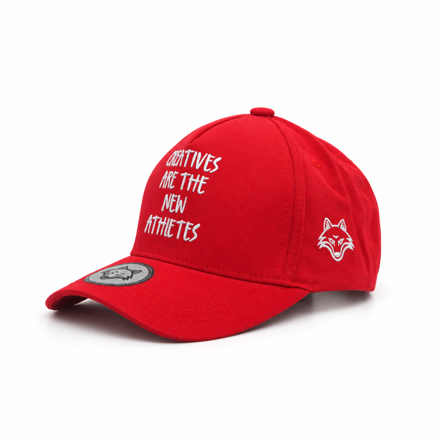 Vulpera “Creatives Are the New Athletes” Premium Quote Cap – Creator Edition