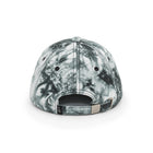 Vulpera Monochrome Swirl Premium Baseball Cap | Black & White Tie-Dye