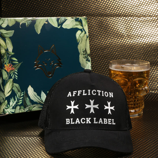 Vulpera Black Affliction Trucker Cap – Black Label Edition