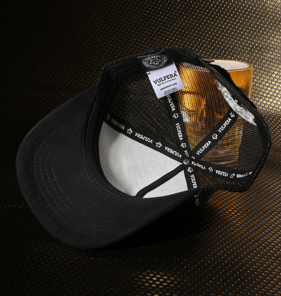 Vulpera Black Affliction Trucker Cap – Black Label Edition