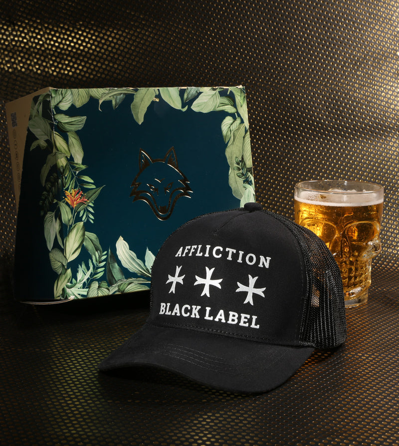 Vulpera Black Affliction Trucker Cap – Black Label Edition