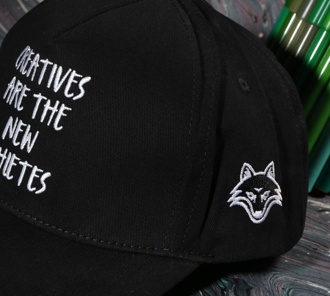 Vulpera “Creatives Are the New Athletes” Premium Quote Cap – Creator Edition