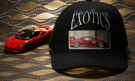 Vulpera “Exotic Drive” Supercar Trucker Cap – Motorsport Heritage Edition