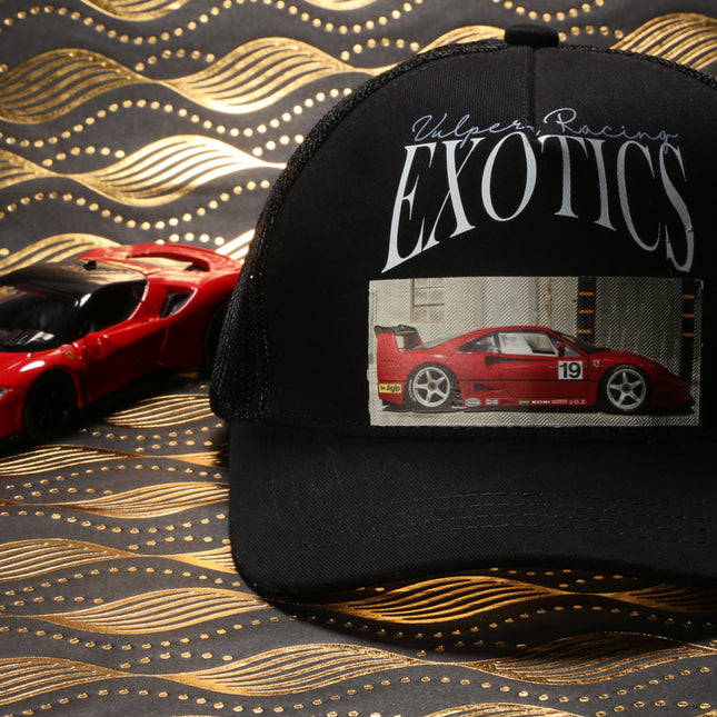 Vulpera “Exotic Drive” Supercar Trucker Cap – Motorsport Heritage Edition
